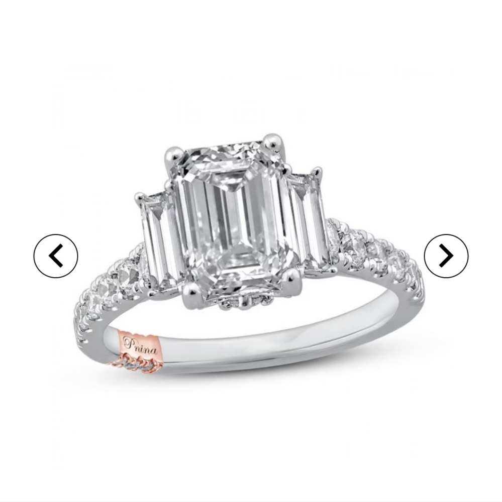 2 7/8th Carat Diamond Ring. Brand New in the box still. Sold as is.
